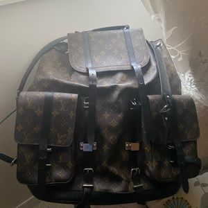 “LV” backpack